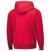 Unisex San Francisco 49ers Dunbrooke Scarlet Defender Quarter-Zip Hoodie