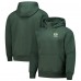 Толстовка на короткой молнии Unisex Green Bay Packers Dunbrooke Green Defender