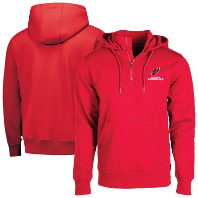 Unisex Arizona Cardinals Dunbrooke Cardinal Defender Quarter-Zip Hoodie