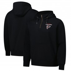 Толстовка на короткой молнии Unisex Atlanta Falcons Dunbrooke Black Defender