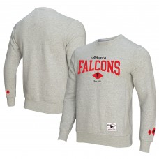 Кофта Atlanta Falcons Mitchell & Ness Heather Gray Sixty-Six Collection Retro