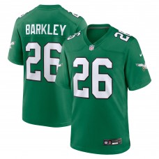 Игровая джерси Saquon Barkley Philadelphia Eagles Nike Alternate Game -  Kelly Green