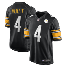 Джерси Pittsburgh Steelers DK Metcalf Nike Black Game Джерси Pittsburgh Steelers DK Metcalf Nike Black Game