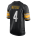Джерси Pittsburgh Steelers DK Metcalf Nike Black Game