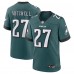 Игровая джерси Quinyon Mitchell Philadelphia Eagles Nike 2024 NFL Draft First Round Pick Player Game - Midnight Green