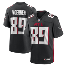 Джерси Atlanta Falcons Charlie Woerner Nike Black Game Джерси Atlanta Falcons Charlie Woerner Nike Black Game