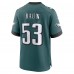 Игровая джерси Zach Baun Philadelphia Eagles Nike  Game - Midnight Green