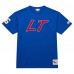 Футболка Lawrence Taylor New York Giants Mitchell & Ness Retired Player Nickname - Royal