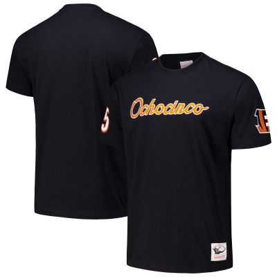 Футболка Chad Johnson Cincinnati Bengals Mitchell & Ness Retired Player Nickname - Black