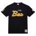 Pittsburgh Steelers Jerome Bettis Mitchell & Ness Black Retired Player Nickname T-Shirt