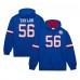 New York Giants Lawrence Taylor Mitchell & Ness Royal Retired Player Name & Number Pullover Hoodie