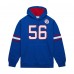 New York Giants Lawrence Taylor Mitchell & Ness Royal Retired Player Name & Number Pullover Hoodie