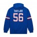 New York Giants Lawrence Taylor Mitchell & Ness Royal Retired Player Name & Number Pullover Hoodie
