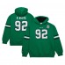 Толстовка Reggie White Philadelphia Eagles Mitchell & Ness   Retired Player Name & Number - Kelly Green