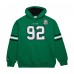 Толстовка Reggie White Philadelphia Eagles Mitchell & Ness   Retired Player Name & Number - Kelly Green