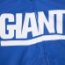 New York Giants Lawrence Taylor Mitchell & Ness Royal Retired Player Graphic Full-Zip Satin Jacket