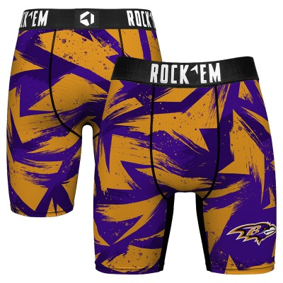 Трусы Baltimore Ravens Rock Em Socks Game Paint - Purple