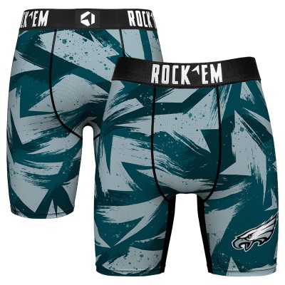 Трусы Philadelphia Eagles Rock Em Socks Game Paint - Midnight Green