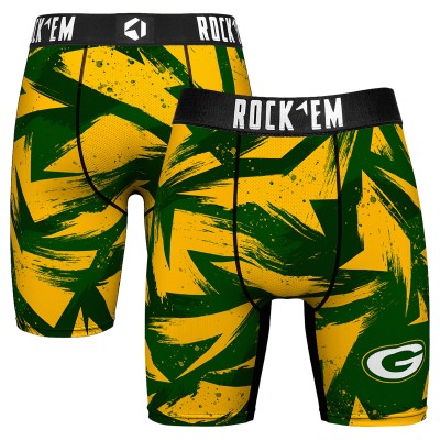 Трусы Green Bay Packers Rock Em Socks Game Paint - Green