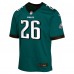 Подростковая Philadelphia Eagles Saquon Barkley Nike Green Game Jersey