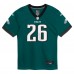 Toddler Philadelphia Eagles Saquon Barkley Nike Midnight Green Game Jersey