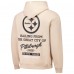 Толстовка Unisex Pittsburgh Steelers The Wild Collective Cream Fleece