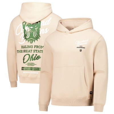 Толстовка Unisex Cleveland Browns The Wild Collective Tan Fleece