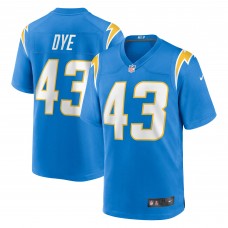 Игровая джерси Troy Dye Los Angeles Chargers Nike  Game -  Powder Blue