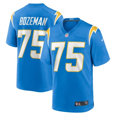 Игровая джерси Bradley Bozeman Los Angeles Chargers Nike  Game -  Powder Blue