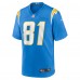 Игровая джерси Will Dissly Los Angeles Chargers Nike  Game -  Powder Blue