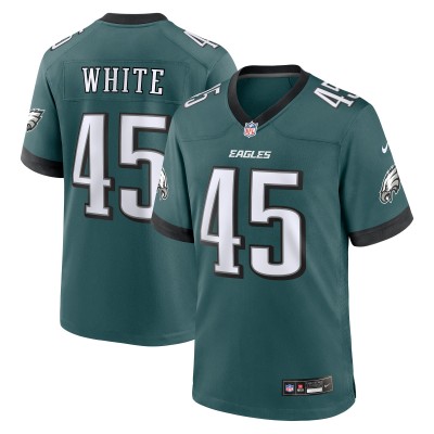 Игровая джерси Devin White Philadelphia Eagles Nike  Game - Midnight Green