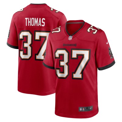 Игровая джерси Tavierre Thomas Tampa Bay Buccaneers Nike  Game -  Red