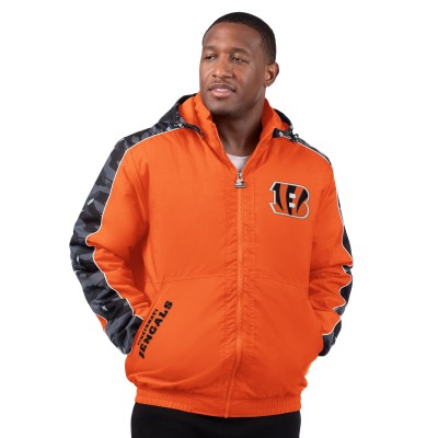 Cincinnati Bengals Starter Orange Thursday Night Gridiron Full-Zip Jacket