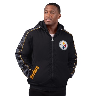 Кофта на молнии Pittsburgh Steelers Starter Thursday Night Gridiron - Black