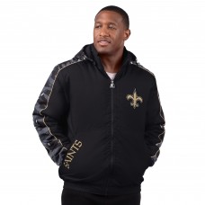 Кофта на молнии New Orleans Saints Starter Black Thursday Night Gridiron