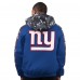 New York Giants Starter Royal Thursday Night Gridiron Full-Zip Jacket