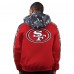 San Francisco 49ers Starter Scarlet Thursday Night Gridiron Full-Zip Jacket