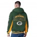 Толстовка на молнии Green Bay Packers G-III Extreme Green No Huddle Commemorative