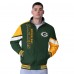 Толстовка на молнии Green Bay Packers G-III Extreme Green Strong Arm Reversible Толстовка на молнии Green Bay Packers G-III Extreme Green Strong Arm Reversible