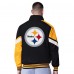 Кофта на молнии Pittsburgh Steelers G-III Extreme Strong Arm Reversible - Black