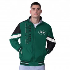 New York Jets G-III Extreme Green Strong Arm Reversible Full-Zip Jacket New York Jets G-III Extreme Green Strong Arm Reversible Full-Zip Jacket