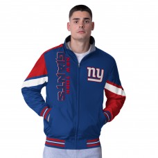 New York Giants G-III Extreme Royal Strong Arm Reversible Full-Zip Jacket