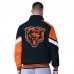 Куртка Chicago Bears G-III Extreme Navy Strong Arm Reversible