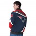 New England Patriots G-III Extreme Navy Maximum Racing Full-Snap Jacket