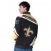 Куртка на кнопках New Orleans Saints G-III Extreme Black Maximum Racing