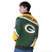 Куртка на кнопках Green Bay Packers G-III Extreme Green Maximum Racing