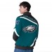 Куртка на кнопках Philadelphia Eagles G-III Extreme Maximum Racing- Green