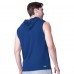 New York Giants MSX by Michael Strahan Royal Action Sleeveless Pullover Hoodie