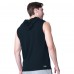 Cincinnati Bengals MSX by Michael Strahan Black Action Sleeveless Pullover Hoodie
