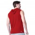 Майка с капюшоном Kansas City Chiefs MSX by Michael Strahan Action Sleeveless - Red